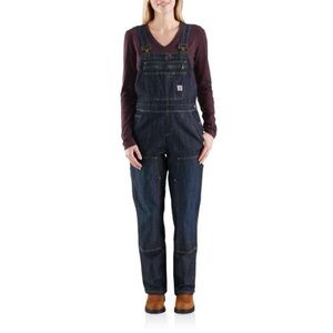 Carhartt Women's Denim Double Front Bib Overalls